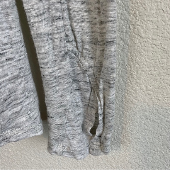 Athleta Shiva Shimmer Long Sleeved 100% Linen Top - Picture 4 of 8